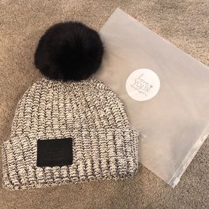 LOVE YOUR MELON BEANIE WITH POM brand new